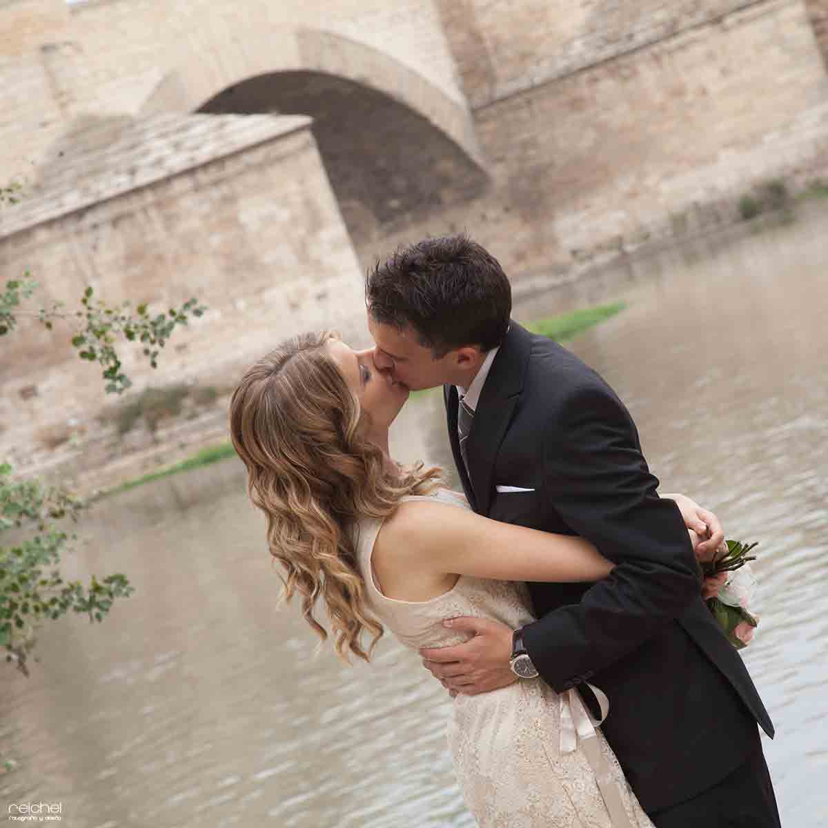fotos de boda en el rio ebro