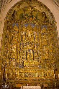 retablo de la capilla de santa ana cedral de burgos