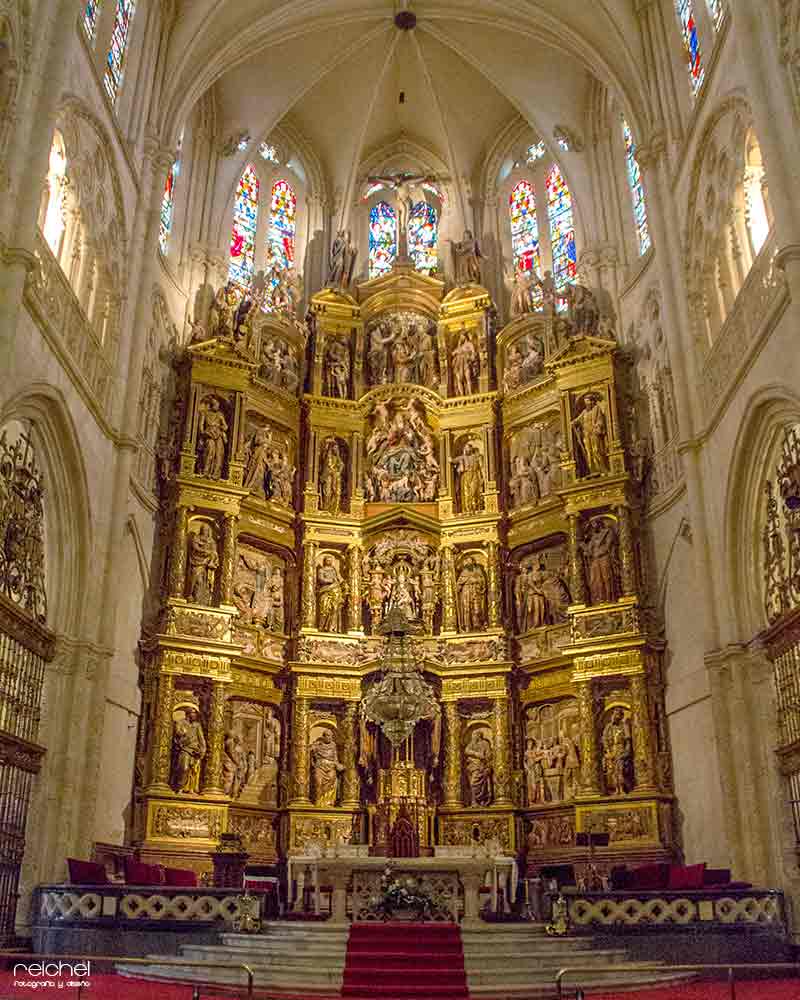 retablo mayor de la catedral de burgos