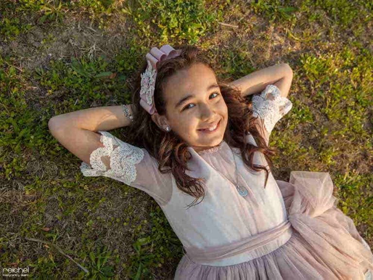 Ideas para fotos de comunión en exteriores