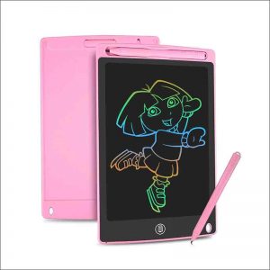 tableta de escritura rosa