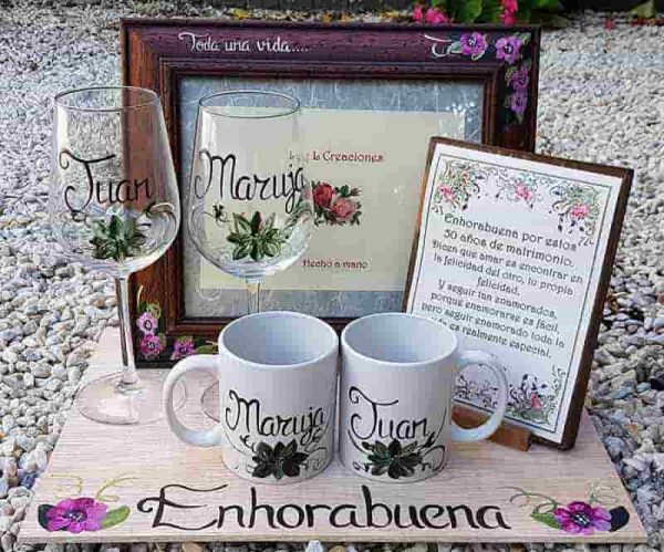 Regalos Bonitos para bodas de oro |reichel, fotografia y diseño