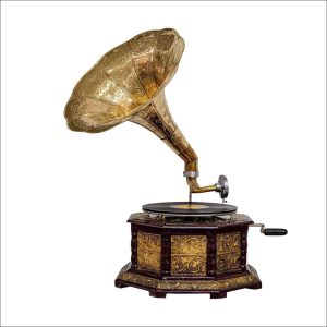 un gramofono antiguo